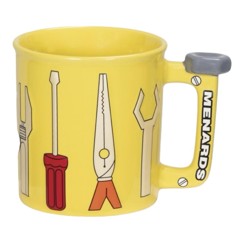 Menards Yellow Mug | Large